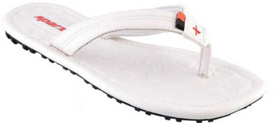 Sparx Men Slippers(White , 8)