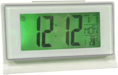 JMALL Digital White Clock