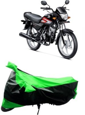 MoTRoX Two Wheeler Cover for Honda(CD 110 Dream, Green, Black)