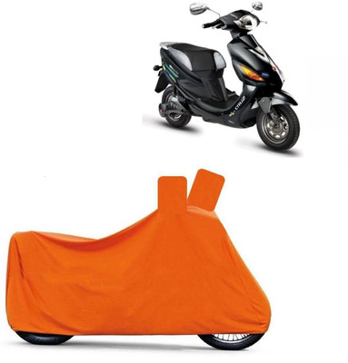 MoTRoX Two Wheeler Cover for Hero(Electric Cruz, Orange)