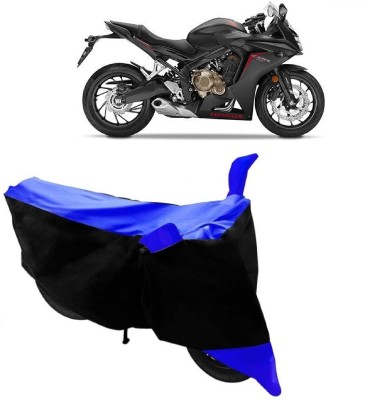 V Creation Two Wheeler Cover for Honda(CBR 650F, Blue)