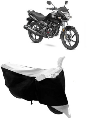 BIKECOVER Two Wheeler Cover for Honda(CB Unicorn, White)