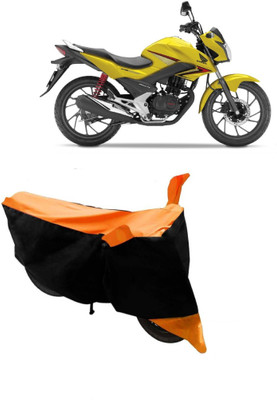 MoTRoX Two Wheeler Cover for Honda(CBF, Orange)
