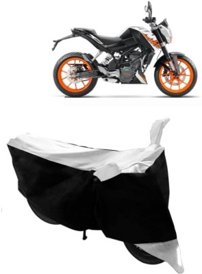 MoTRoX Two Wheeler Cover for KTM(Duke 200, White)