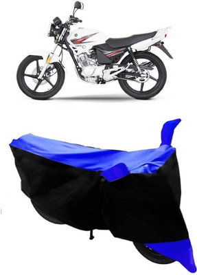 BIKECOVER Two Wheeler Cover for Yamaha(Libero, Blue)