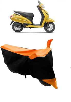 MoTRoX Two Wheeler Cover for Honda(Activa 5G, Orange)
