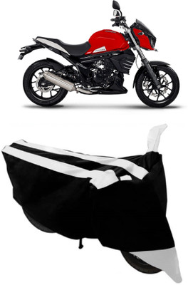 MoTRoX Two Wheeler Cover for Mahindra(MOJO XT 300, White)