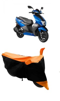 MoTRoX Two Wheeler Cover for TVS(NTORQ, Orange)