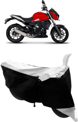 MoTRoX Two Wheeler Cover for Mahindra(MOJO XT 300, White)