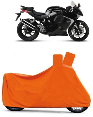 MoTRoX Two Wheeler Cover for Hyosung(GT250R, Orange)