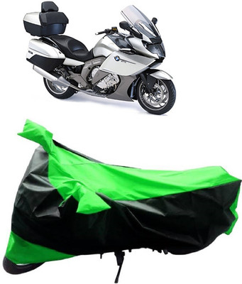 BIKECOVER Two Wheeler Cover for BMW(K 1600, Green, Black)