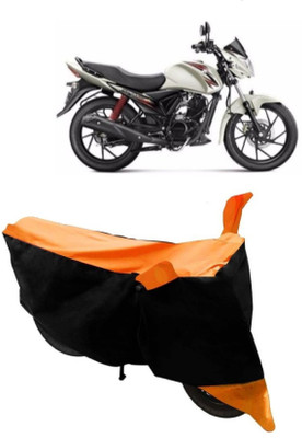 MoTRoX Two Wheeler Cover for Suzuki(Sling, Orange)