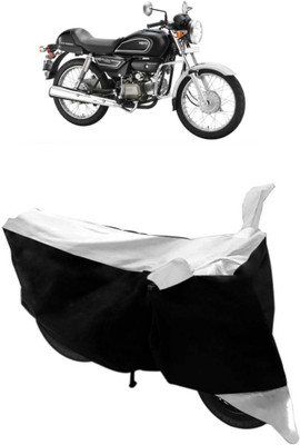 BIKECOVER Two Wheeler Cover for Hero(Splendor Pro Classic, White)