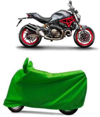 MoTRoX Two Wheeler Cover for Ducati(Monster 821, Green)