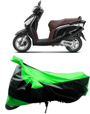 MoTRoX Two Wheeler Cover for Honda(Aviator, Green, Black)