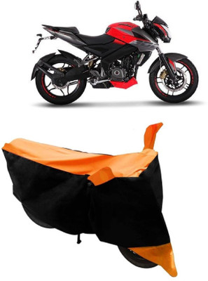 MoTRoX Two Wheeler Cover for Bajaj(Pulsar 200 NS DTS-i, Orange)