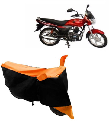 MoTRoX Two Wheeler Cover for Bajaj(Platina, Orange)
