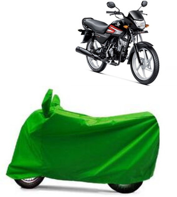 MoTRoX Two Wheeler Cover for Honda(CD 110 Dream, Green)