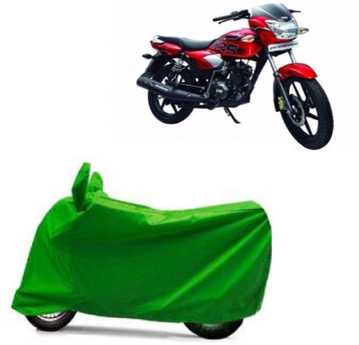 MoTRoX Two Wheeler Cover for TVS(Phoenix 125, Green)
