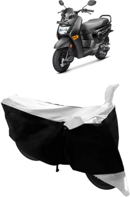 MoTRoX Two Wheeler Cover for Honda(Cliq, White)