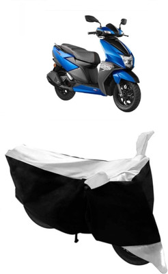 BIKECOVER Two Wheeler Cover for TVS(NTORQ, White)