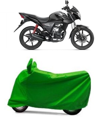 MoTRoX Two Wheeler Cover for Honda(CB Twister, Green)