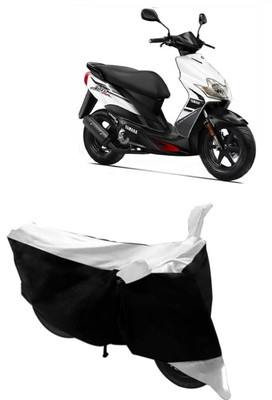 BIKECOVER Two Wheeler Cover for Yamaha(Jog R, White)