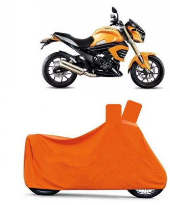 MoTRoX Two Wheeler Cover for Mahindra(Mojo, Orange)