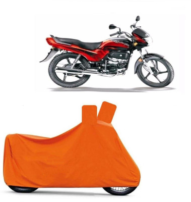 MoTRoX Two Wheeler Cover for Hero(Passion Plus, Orange)
