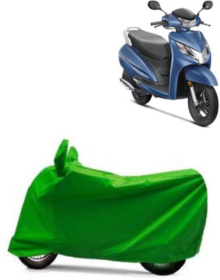 MoTRoX Two Wheeler Cover for Honda(Activa, Green)