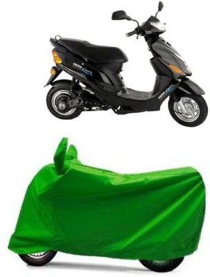 MoTRoX Two Wheeler Cover for Hero(Electric Zippy, Green)