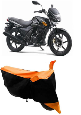 MoTRoX Two Wheeler Cover for TVS(Flame SR125, Orange)