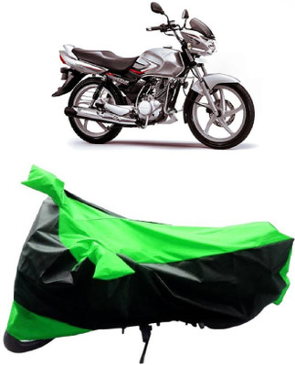 BIKECOVER Two Wheeler Cover for Suzuki(Zeus, Green, Black)