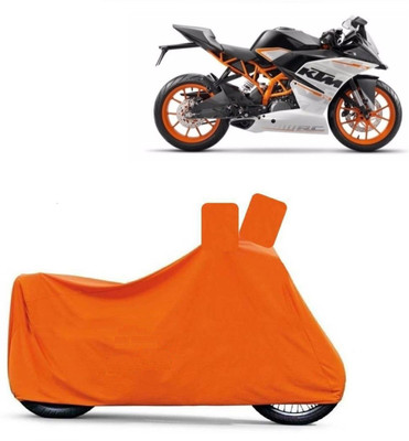 MoTRoX Two Wheeler Cover for KTM(RC 390, Orange)