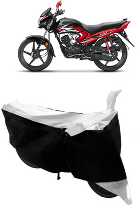 MoTRoX Two Wheeler Cover for Honda(Dream, White)