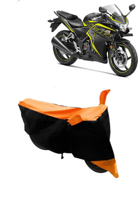 MoTRoX Two Wheeler Cover for Honda(CBR 250R, Orange)