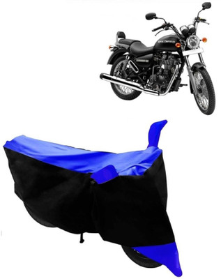V Creation Two Wheeler Cover for Royal Enfield(Thunderbird 500, Blue)