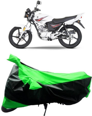 MMSSTAR Waterproof Two Wheeler Cover for Yamaha(Libero, Green, Black)
