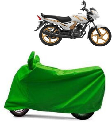 MoTRoX Two Wheeler Cover for TVS(Star City, Green)