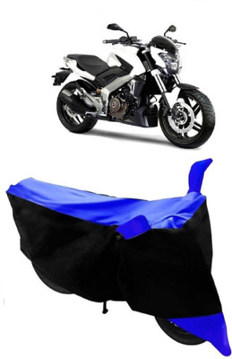 V Creation Two Wheeler Cover for Bajaj(Dominar, Blue)