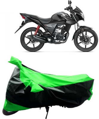 MMSSTAR Waterproof Two Wheeler Cover for Honda(CB Twister, Green, Black)