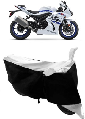 BIKECOVER Two Wheeler Cover for Suzuki(GSX, White)