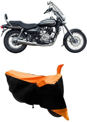 MoTRoX Two Wheeler Cover for Bajaj(Avenger 220 Cruise, Orange)