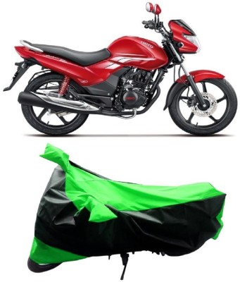 MMSSTAR Waterproof Two Wheeler Cover for Hero(Achiever, Green, Black)