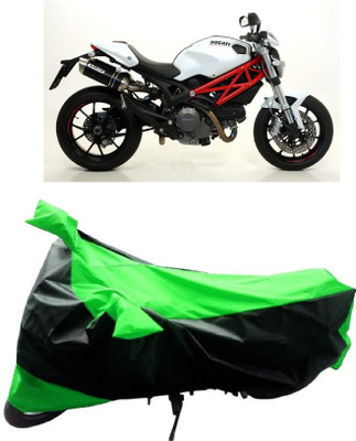 MoTRoX Two Wheeler Cover for Ducati(Monster 796 S2R, Green, Black)