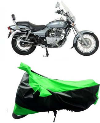 MoTRoX Two Wheeler Cover for Bajaj(Avenger 220 DTS-i, Green, Black)