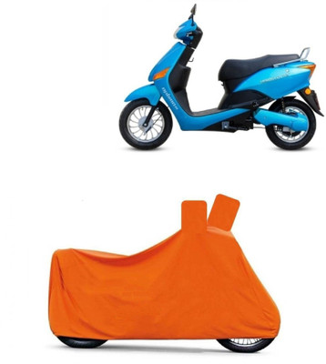 MoTRoX Two Wheeler Cover for Hero(Electric Optima, Orange)