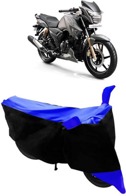 V Creation Two Wheeler Cover for TVS(Apache RTR 180, Blue)