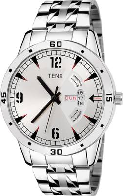 Tenx Day & Date Display Analog Watch  - For Men