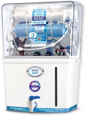 Kent Ace Plus 8 L RO + UV + UF + TDS Water Purifier(White)